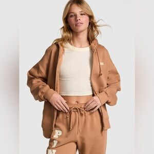 PINK Victoria's Secret Brown Hoodie
